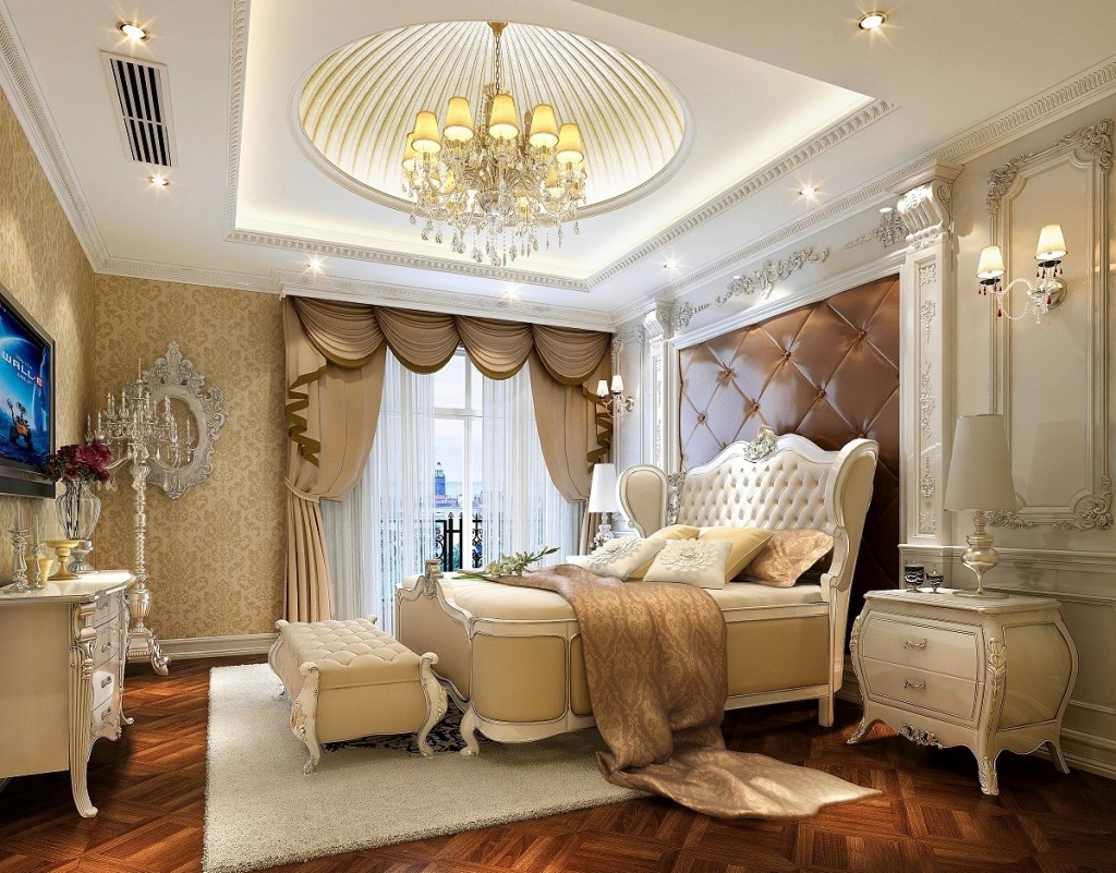 European-luxury-bedroom-ceiling-design