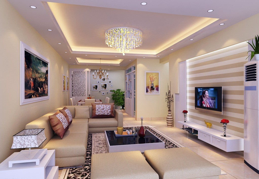 Interior-ceiling-design-living-room