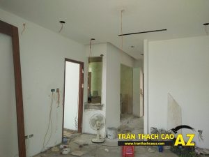 Hoàn thiện trần thạch cao nhà chị Hoài Cổ Dương, Đông Anh, Hà Nội