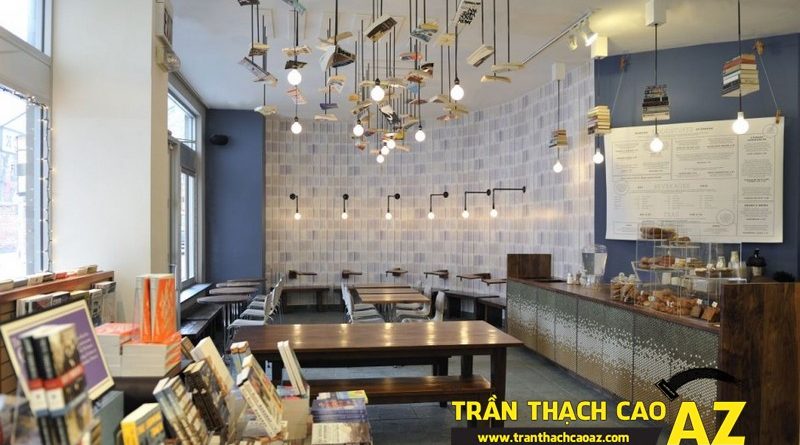 Phát cuồng với tốp 10 mẫu trần thạch cao quán cafe sang chảnh nhất 2016