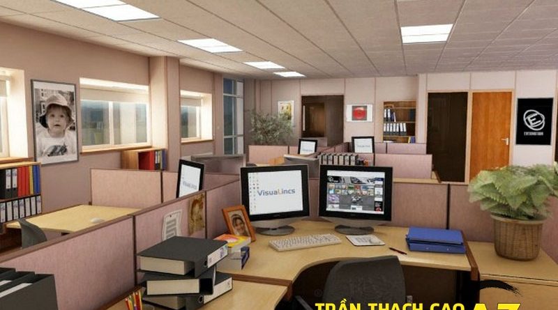 Trần thạch cao văn phòng đẹp có tác dụng gì?