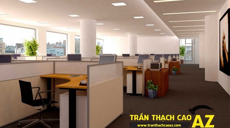 Trần thạch cao văn phòng và những điều cần lưu ý