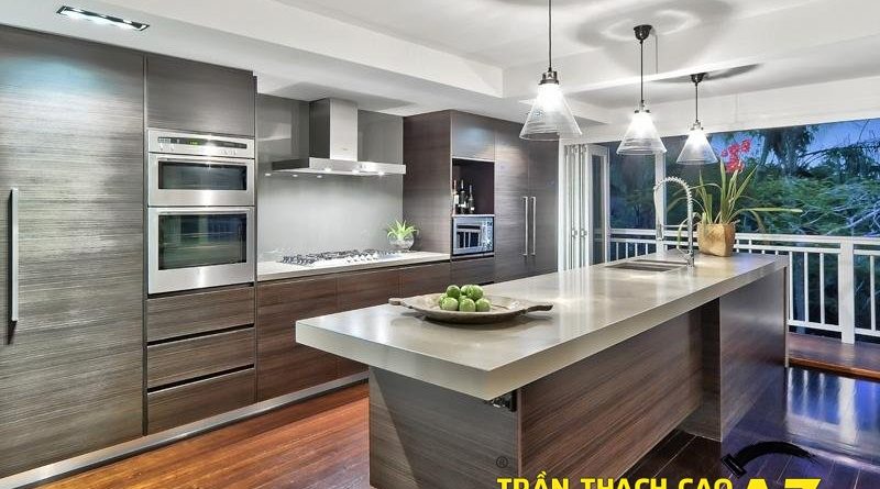 Báo giá thi công trần thạch cao chống ẩm cho phòng bếp 2016
