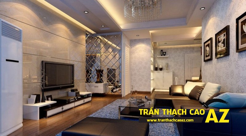 Cách làm trần thạch cao nhà phố, nhà ống hóa giải phong thủy xấu 02 Cách làm trần thạch cao nhà phố, nhà ống hóa giải phong thủy xấu 02