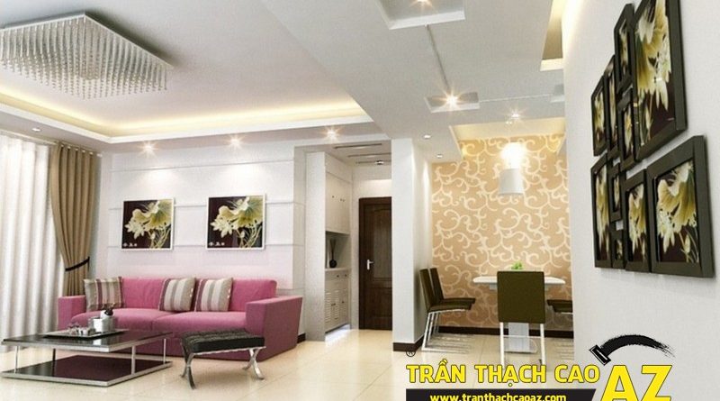 Cách đảm bảo độ bền tuyệt đối của trần thạch cao tầng áp mái chung cư