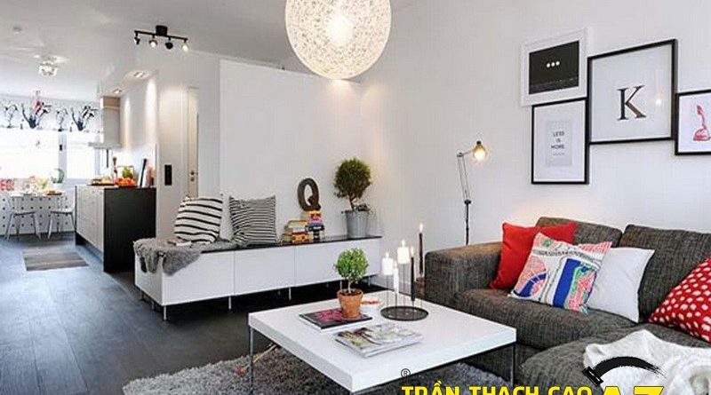 Cách chọn mẫu trần thạch cao đơn giản mà đẹp cho căn hộ nhỏ