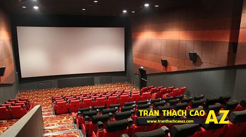 Nên sử dụng loại trần thạch cao nào cho rạp chiếu phim?