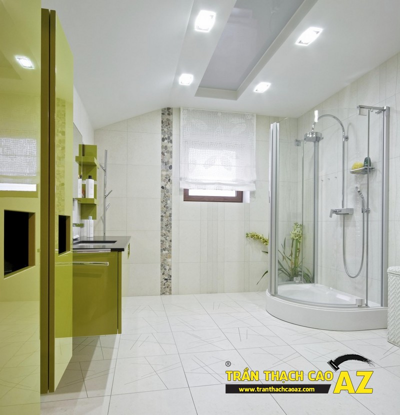 Trần thạch cao chống ẩm – Cách bảo vệ phòng tắm tối ưu nhất 
