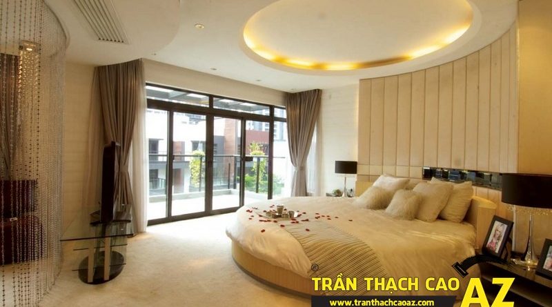 Xu hướng làm trần thạch cao phòng ngủ hot nhất dịp cuối năm