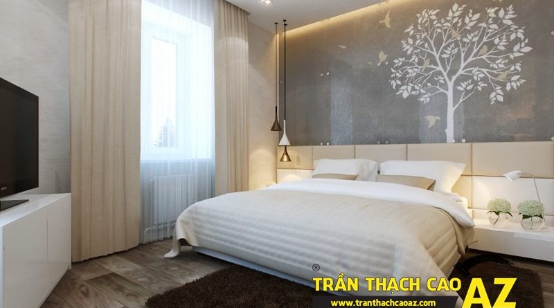 Cách bố trí đèn led âm trần cho trần thạch cao phòng ngủ đẹp mỹ mãn