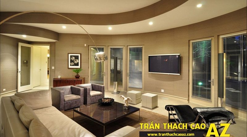 Cách dùng trần thạch cao hóa giải phong thủy xấu khi thiết kế nội thất