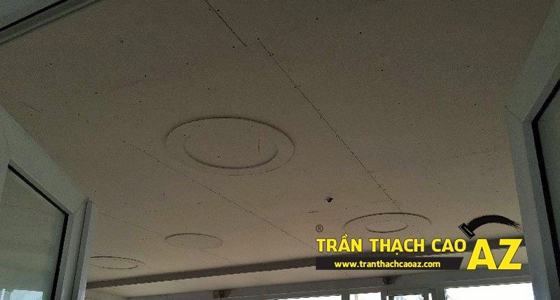 Nhận thi công trần thạch cao cho trường mầm non uy tín, chất lượng