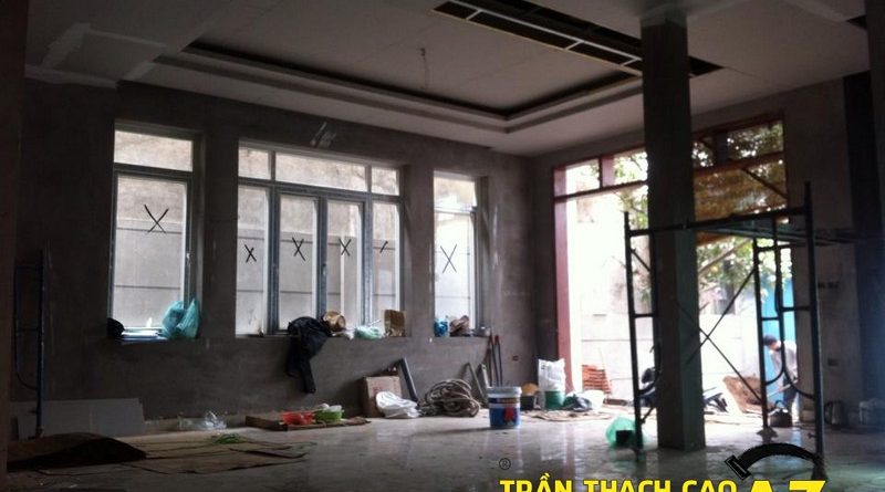 Trần thạch cao cho biệt thự Nghi Tàm, Hà Nội
