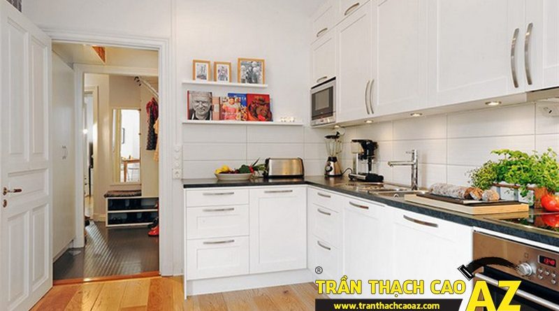 Các bước treo tủ bếp đúng kỹ thuật đảm bảo độ bền vách thạch cao