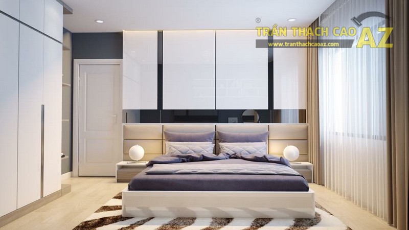Mẫu trần thạch cao phòng ngủ đẹp của con trai anh Hoàn - 01 Mẫu trần thạch cao phòng ngủ đẹp của con trai anh Hoàn - 01