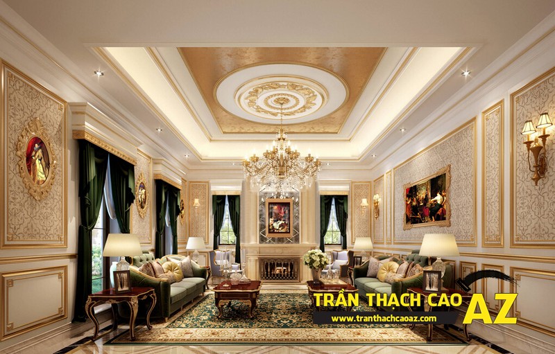 Xu hướng thiết kế sẽ thống lĩnh thị trường 2017 - mẫu trần thạch cao đẹp cổ điển - 01 Xu hướng thiết kế sẽ thống lĩnh thị trường 2017 - mẫu trần thạch cao đẹp cổ điển - 01