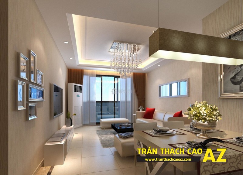 Xu hướng thiết kế sẽ thống lĩnh thị trường 2017 - mẫu trần thạch cao phòng khách liền bếp - 02 Xu hướng thiết kế sẽ thống lĩnh thị trường 2017 - mẫu trần thạch cao phòng khách liền bếp - 02