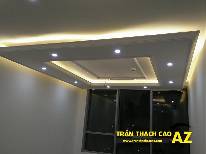 Thi công trần thạch cao cho căn hộ chung cư Kiến Hưng, Hà Đông, Hà Nội