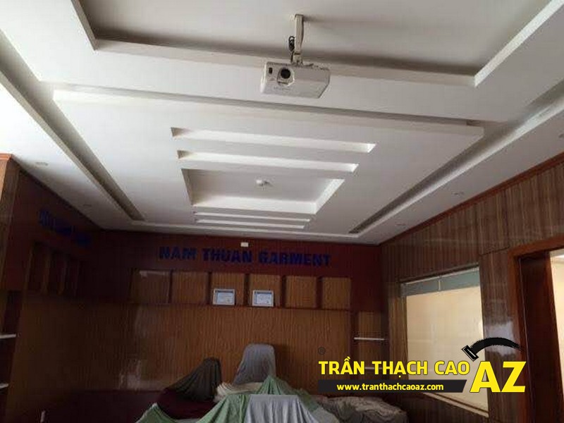 Thi công trần thạch cao cho công ty TNHH Nam Thuận 