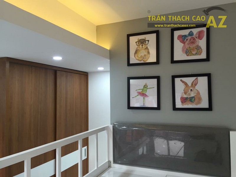 Thiết kế trần thạch cao phòng ngủ trẻ em đẹp của gia đình anh Chiến - 01 Thiết kế trần thạch cao phòng ngủ trẻ em đẹp của gia đình anh Chiến - 01