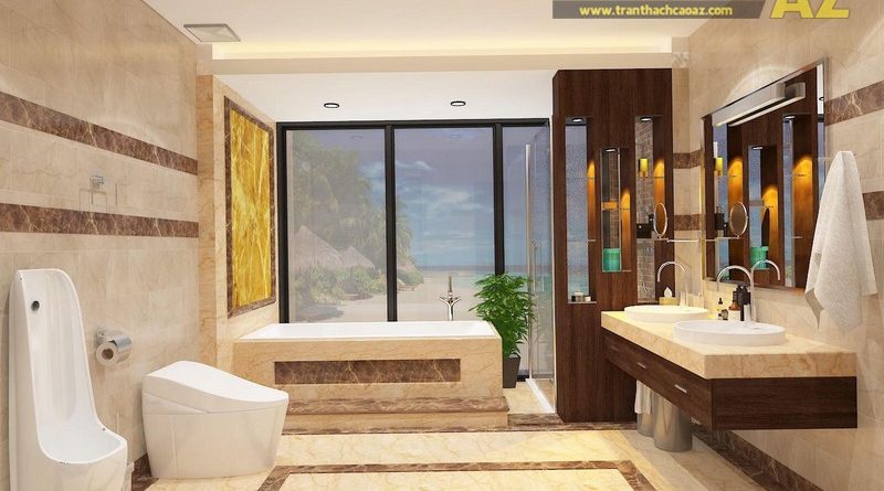 Xu hướng thiết kế trần thạch cao cho phòng tắm đẹp 2017
