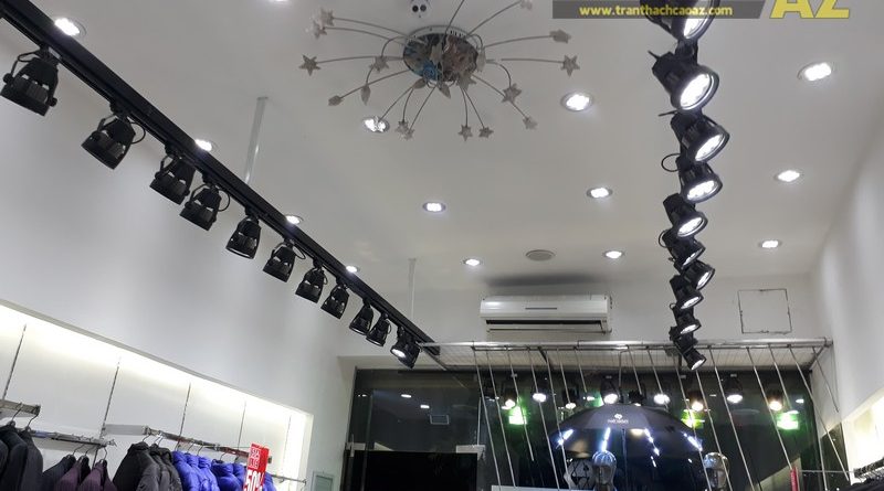 Cách trang trí trần thạch cao đẹp nổi bật cho không gian shop nhỏ