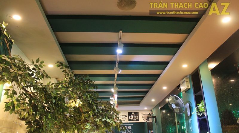 Chọn mẫu trần thạch cao quán cafe đẹp nổi bật, ấn tượng như Gemini coffee Nam Đồng