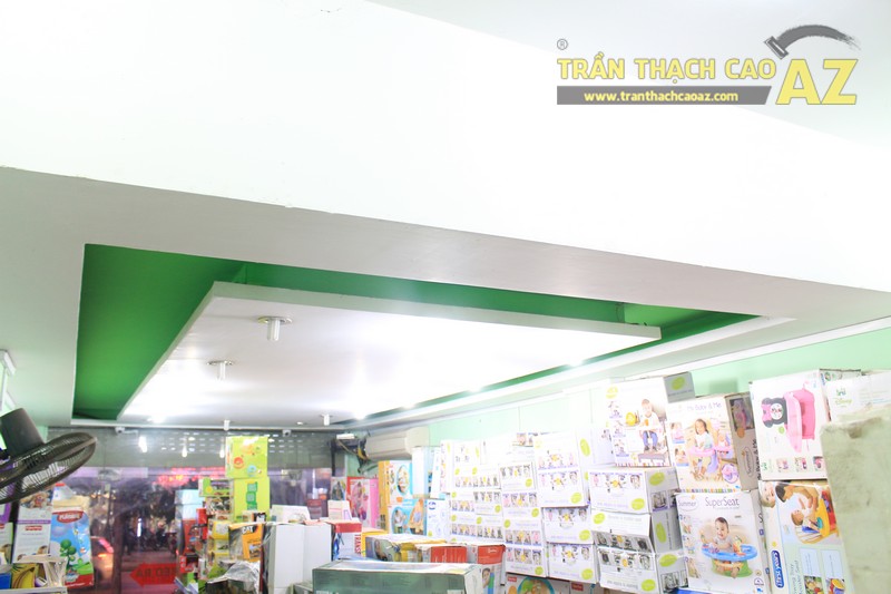 Khám phá nét tinh tế trong mẫu trần thạch cao của cửa hàng đồ chơi trẻ em 66 Thái Hà