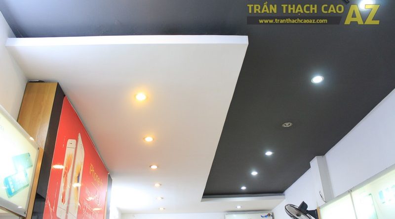 Phối màu đẹp độc đáo như mẫu trần thạch cao của Tinh Tế Mobile, số 420 Xã Đàn