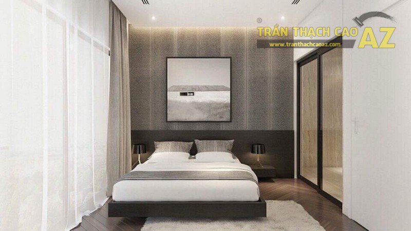Thiết kế trần thạch cao cho căn hộ chung cư Vinhomes Phạm Hùng