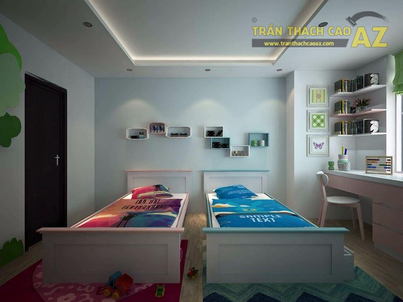 Thiết kế trần thạch cao cho căn hộ chung cư FLC Phạm Hùng