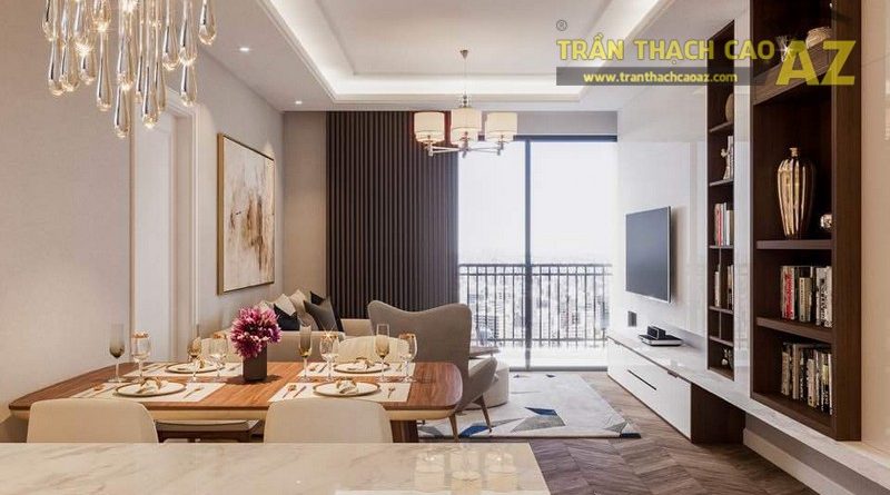Thiết kế trần thạch cao cho căn hộ chung cư Park 1, Park Hill Time City