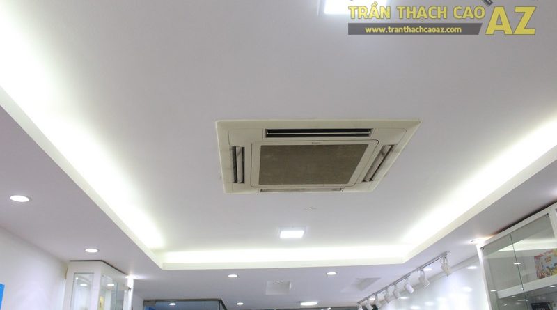 Thiết kế trần thạch cao màu trắng đẹp hiện đại, bắt mắt của AMES, số 30 Nam Đồng