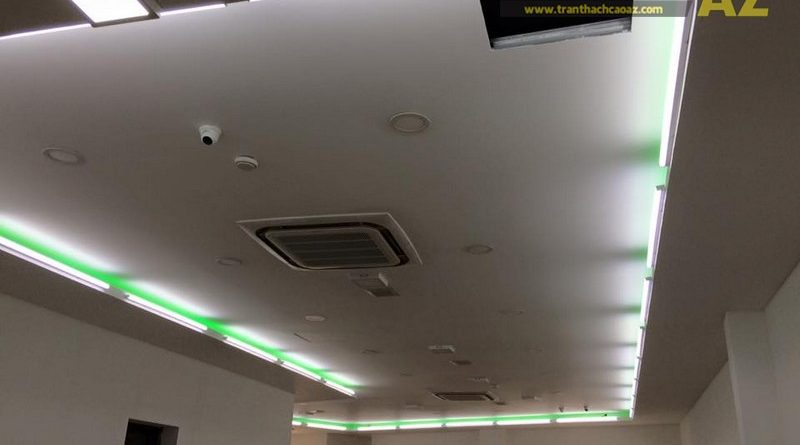 Hoàn thiện trần vách thạch cao khu vực sảnh của Công ty TNHH Y Dược Kinh Đô, Ba Đình