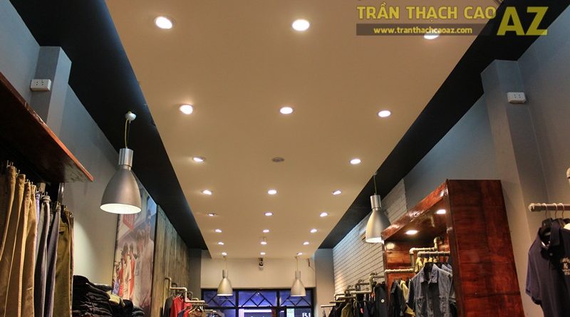 Ngắm mẫu trần thạch cao đơn giản, đep hiện đại của shop AKCLUB, 88B phố Huế