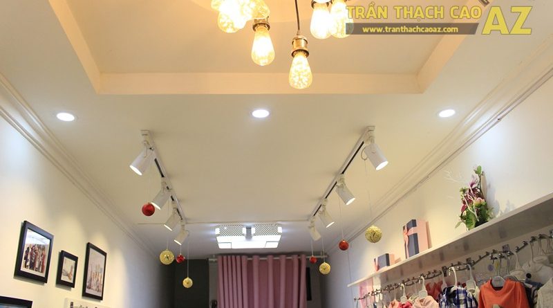 Trang trí trần thạch cao đẹp đơn giản, hiện đại, bắt mắt như Baby Closet by T&T Giảng Võ