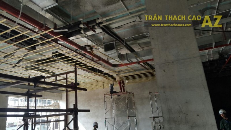 Thi công trần thạch cao Khách sạn Đại Hoàng Gia, Đông Anh, Hà Nội Thi công trần thạch cao Khách sạn Đại Hoàng Gia, Đông Anh, Hà Nội