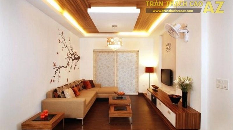 Thiết kế trần thạch cao phòng cách đẹp, hợp phong thủy