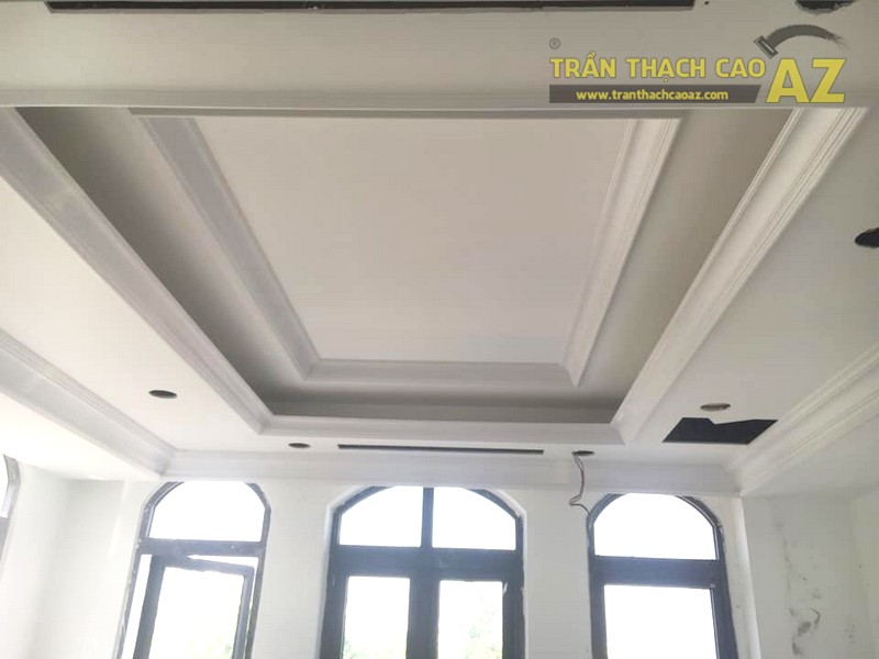 3 phòng ngủ có thiết kế trần thạch cao khá giống nhau - trần thạch cao phòng ngủ 2