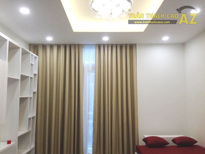 Làm trần thạch cao phòng ngủ đẹp tuyệt trần cho nhà chị Thỏa - 01 Làm trần thạch cao phòng ngủ đẹp tuyệt trần cho nhà chị Thỏa - 01