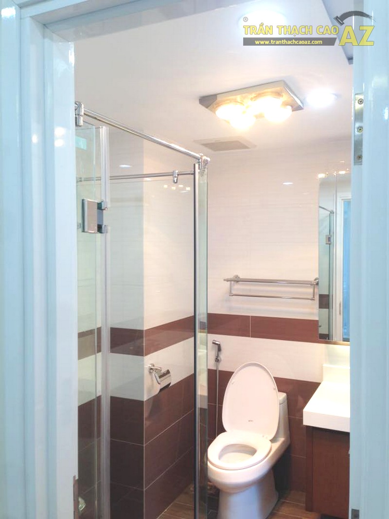 Thiết kế trần thạch cao phòng tắm cực đẹp Thiết kế trần thạch cao phòng tắm cực đẹp