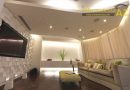 18 mẫu trần thạch cao phòng khách hiện đại “hút hồn” gia đình Việt